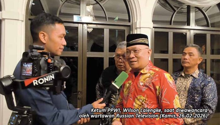 Wilson Lalengke Berikan Pandangan tentang Hubungan Indonesia–Rusia dalam Wawancara Televisi Rusia