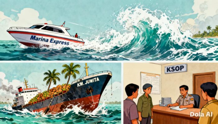 PT. Marina Express Diduga Sebabkan KM. Juwita Tenggelam, Pemilik Siap Laporkan ke KSOP Pontianak