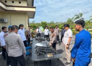 Polres Bangka Barat Lakukan Pengecekan Senpi Anggota, Pastikan Penggunaan Sesuai SOP