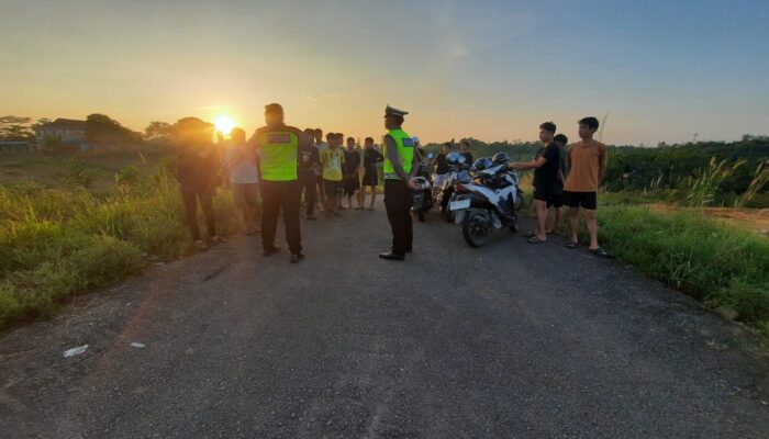 Respon Keluhan Warga, Satlantas Polres Melawi Amankan Remaja Pelaku Balap Liar.