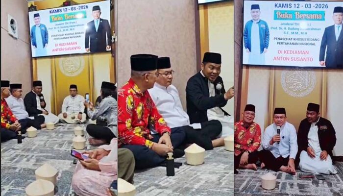 Jenderal TNI (Purn.) Dudung Abdurachman dan Wilson Lalengke Berbuka Bersama di Kediaman Ustadz Anton Susanto