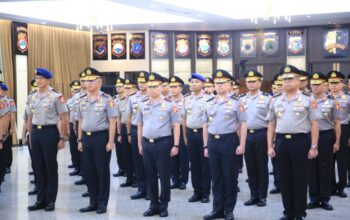 47 Perwira Tinggi Polri Naik Pangkat, 1 Perwira Raih Bintang Tiga