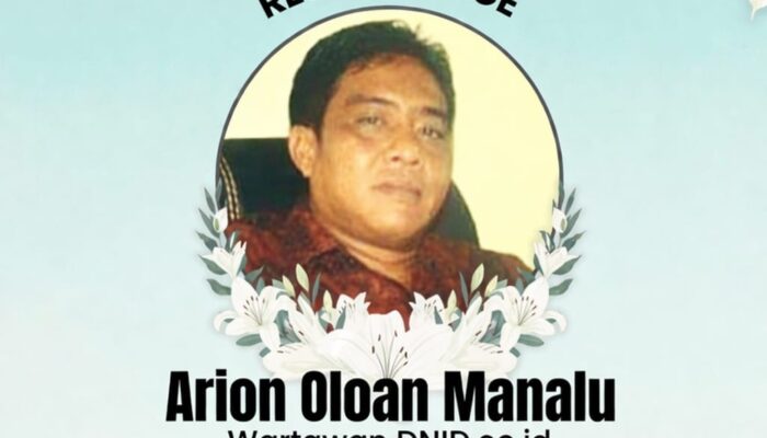 Dunia Pers Melawi Berduka, Wartawan Senior Arion Oloan Manalu Tutup Usia