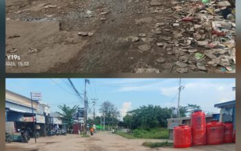 Aspal Hilang Belum Genap Satu Tahun , Sampah Menggunung: Warga Mekar Baru Desak Pemkab Kubu Raya Turun Langsung ke Lapangan