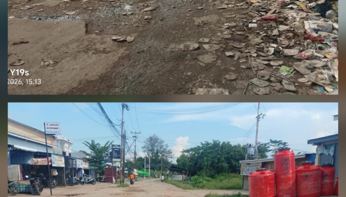 Aspal Hilang Belum Genap Satu Tahun , Sampah Menggunung: Warga Mekar Baru Desak Pemkab Kubu Raya Turun Langsung ke Lapangan