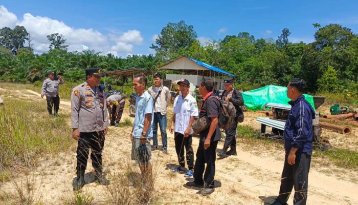 Polsek Mukok Tegaskan Kabar PETI di Desa Inggis Hoaks Setelah Pengecekan Langsung