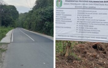 Aspal yang Menghubungkan Harapan,Warga Sayan–Kota Baru Apresiasi Gubernur dan Pelaksana Proyek