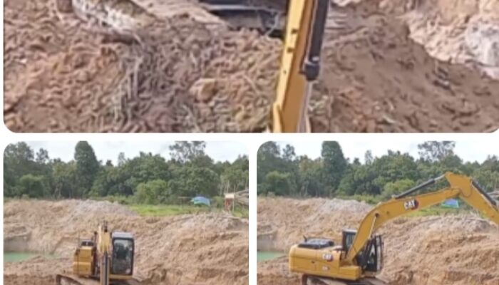 Aktivitas Penambangan Emas Tanpa Izin (PETI) di Kecamatan Tumbang Titi ,Beroprasi Lagi