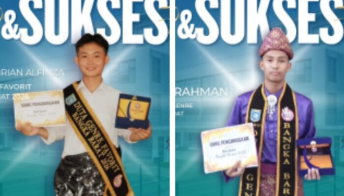 SMA N1 Jebus Tunjukkan Prestasi Dalam Ajang Pemilihan DUTA GENRE Bangka Barat/2026