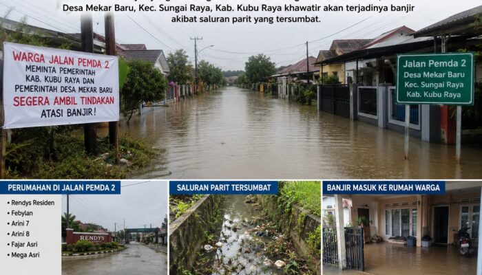 Warga Jalan Pemda II, Gelisah Ancaman Banjir: Saluran Air Tersumbat, Minta Pemerintah Segera Tangani