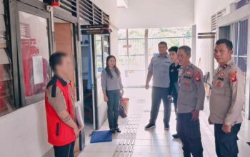 Sidang Perkara Pembunuhan Digelar Secara Online, Polres Sanggau Perketat Pengamanan di Rutan dan Pengadilan