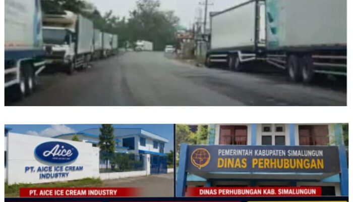 Marak nya Parkir Liar di Jalan Asahan Lima Puluh Perdagangan II, Terkait PT Aice industry Picu kemacetan Dishub Simalungun Tutup Mata