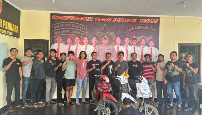 Polres Bangka Barat Ungkap Curanmor 4 TKP, Warga Apresiasi Gerak Cepat Polisi