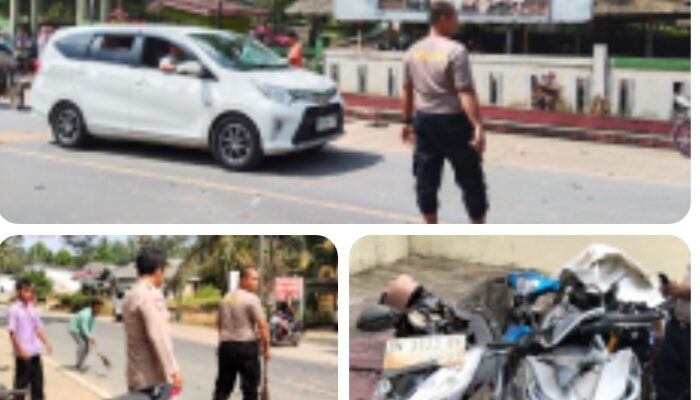 Polres Bangka Barat Gerak Cepat Tangani Laka Maut di Simpang Teritip, Satu Pengendara Meninggal Dunia