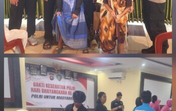 Wujud Kepedulian Polri, Polres Sanggau Berikan Sunatan Massal dan Pemeriksaan Kesehatan Gratis