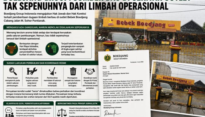 Boedjang Group: Sumber Bau di Sekitar Outlet Tak Sepenuhnya dari Limbah Operasional