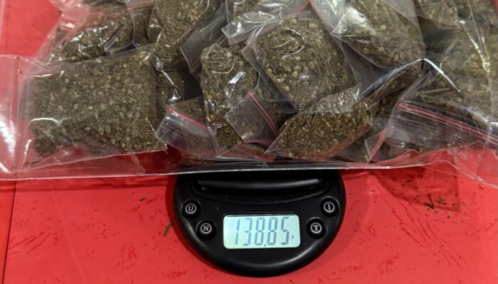 Polres Bangka Barat Amankan Pelaku Dan 58 paket Ganja Di Mentok
