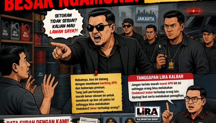 LIRA Kalbar Soroti Dugaan Intimidasi oleh Sosok yang Dikaitkan dengan Peredaran Oli Palsu