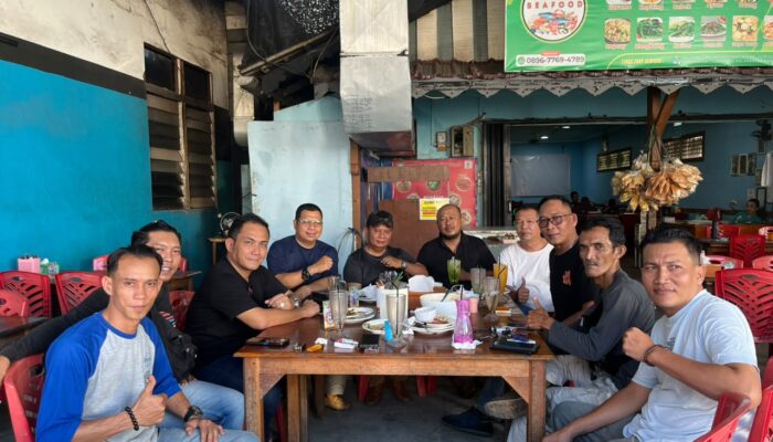 Awal Tugas Kasat Reskrim Polres Sanggau Jalin Silaturahmi dengan Awak Media