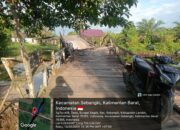 JEMBATAN RUSAK DI DESA SUNGAI SEGAK BELUM MENDAPAT PERHATIAN PEMERINTAH