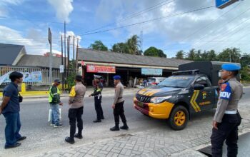 Patroli 110 Polres Bangka, Menjaga Keamanan Sekaligus Menebar Kepedulian kepada Masyarakat
