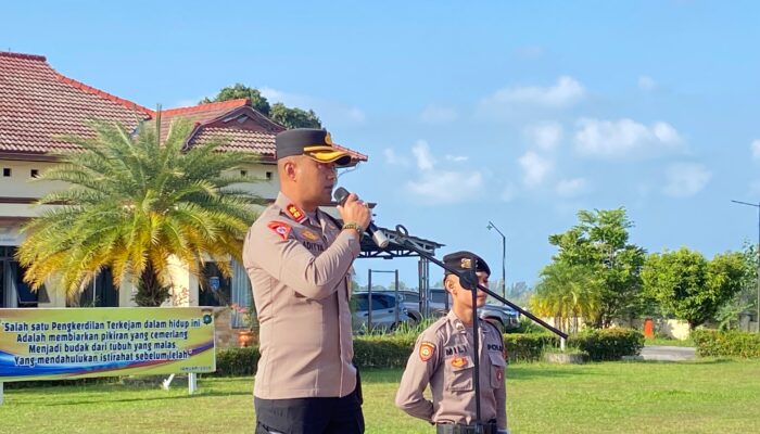 Kapolres Bangka Barat Apresiasi Kinerja Personel, Minta Pengamanan Kegiatan Masyarakat Dioptimalkan