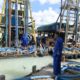 Sat Polairud Polres Bangka Tertibkan Aktivitas Tambang Timah di Luar Area IUP PT. Timah Tbk Air Kantung