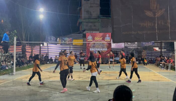 Grand Final Turnamen Volley Ball HUT Bhayangkara Ke-80 Sanggau Ledo digelar 2 Juli 2026