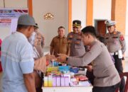 Polres Melawi Gelar Bakti Kesehatan Pengobatan Gratis Sambut Hari Bhayangkara ke-80