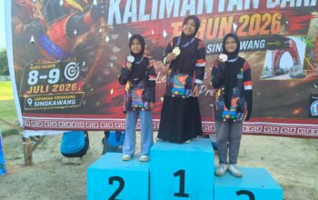 Atlet Fespati Sanggau Raih Peringkat II Juara Umum pada FORPROV II Kalbar 2026