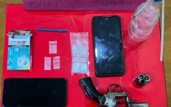 Satresnarkoba Polres Sarolangun Ungkap Kasus Peredaran Sabu, Amankan Seorang Pelaku Beserta Senpi Rakitan