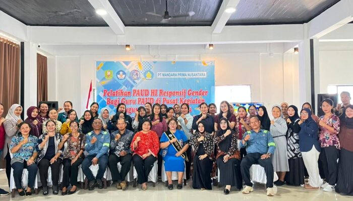 PT MPN Tingkatkan Kapasitas Guru PAUD Melalui Pelatihan Responsif Gender di Meliau