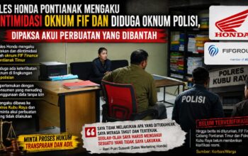 Sales Dealer Honda Pontianak Mengaku Diintimidasi Oknum FIF dan Diduga Oknum Polisi, Dipaksa Akui Perbuatan yang Dibantah