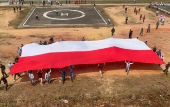 Kirab Bendera Merah Putih Jagoi Babang :Bendera Merah Putih Simbol Kedaulatan, Harga Diri Bangsa dan Perekat Persatuan NKRI