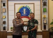 Kapolres Melawi Silaturahmi ke Makodim 1205 Sintang, Perkuat Sinergi TNI-Polri