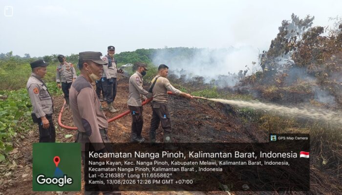 Karhutla Mengganas di Melawi, BPBD Desak Dukungan Pemadaman dari Udara