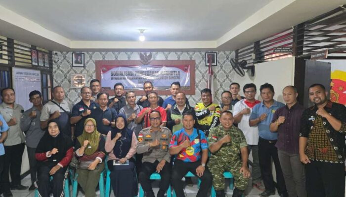 Jaga Lingkungan Tetap Aman, Polsek Kapuas Dorong Edukasi Karhutla Berkelanjutan