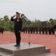 Pengibaran Bendera Merah Putih HUT ke-81 RI Digelar di Polres Bangka Barat