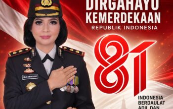 HUT ke-81 RI, Kapolres Bangka Barat AKBP Helen Simanjuntak S.H.,S.I.K.,M.H Sampaikan Pesan Kemerdekaan