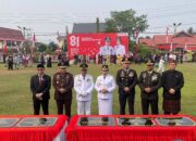Kodim 1204/Sanggau Ikuti Upacara HUT ke-81 Kemerdekaan RI di Kabupaten Sanggau