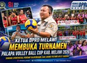 Ketua DPRD Melawi Buka Palapa Volley Ball Cup 2026, Dorong Lahirnya Atlet Berprestasi