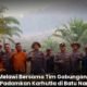 Kapolres Melawi Bersama Tim Gabungan Berjibaku Padamkan Karhutla di Batu Nanta.