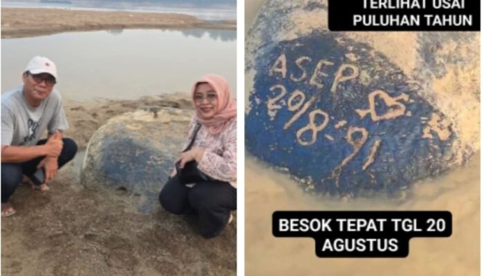 Batu Bertulisan ” Love Asep 20/8/1991″, Objek Wisata Viral di Sanggau, Kalimantan Barat