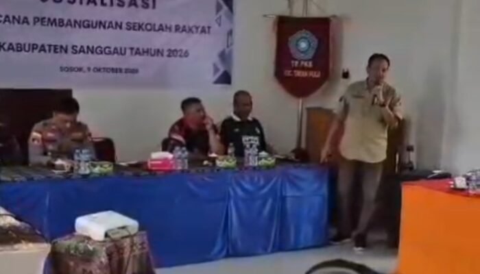 Sosialisasi Rencana Pembangunan Sekolah Rakyat di Sosok, Pemkab Sanggau Perkuat Koordinasi